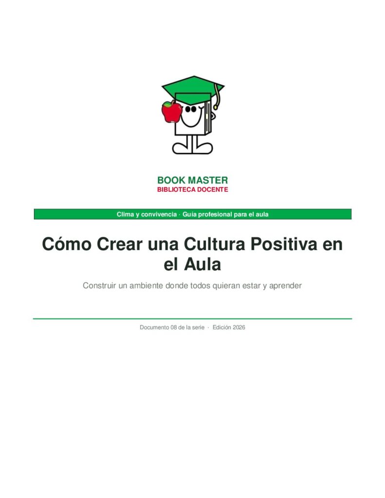 Cómo Crear una Cultura Positiva en el Aula